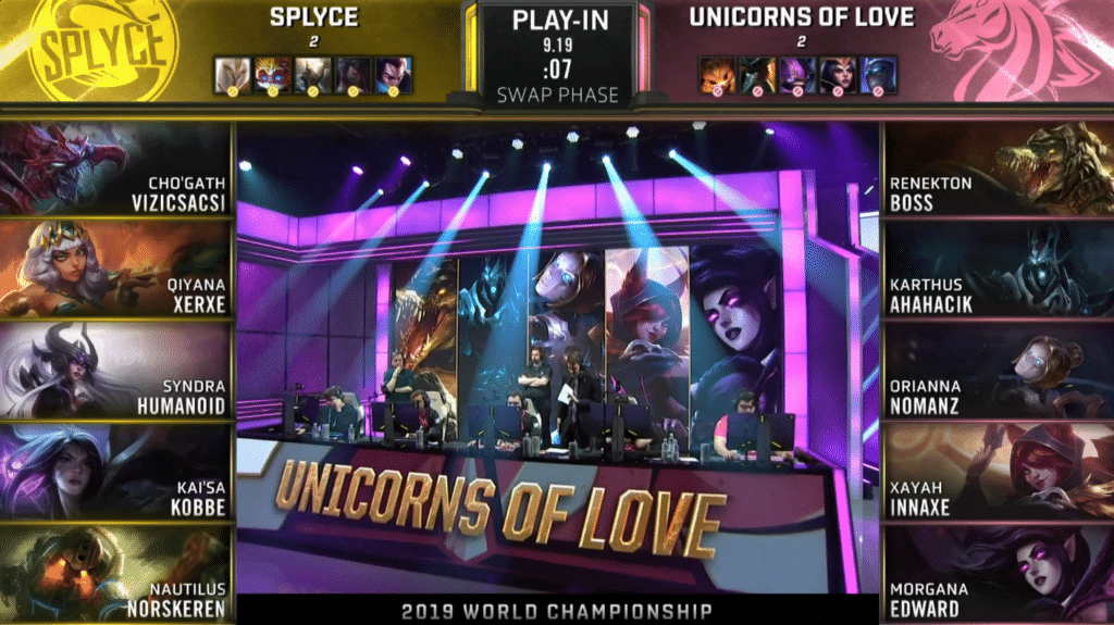 LoL Worlds 2019 Play-In Knockouts UOL SPY Game 5