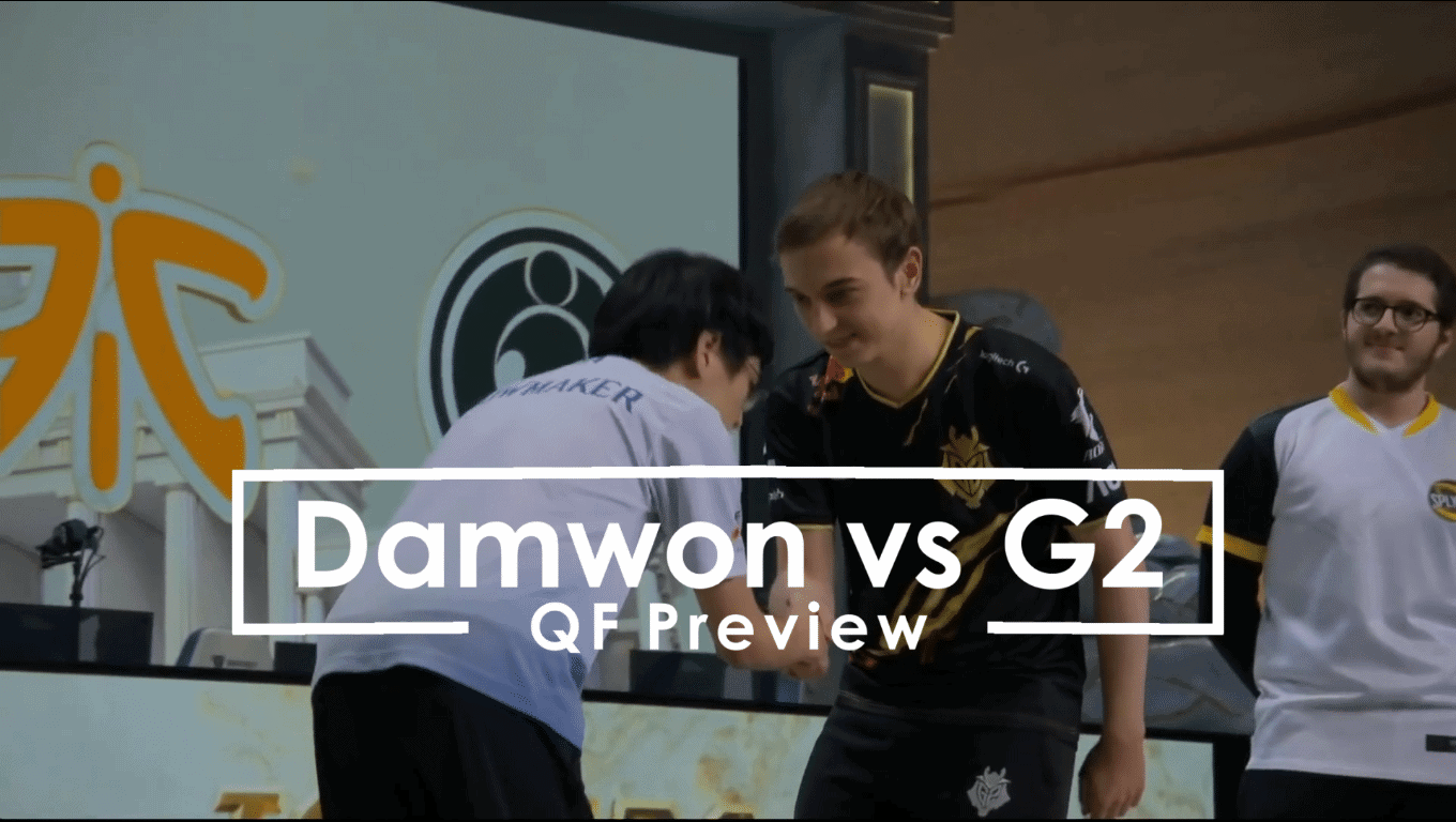 Damwon Gaming vs G2 Esports Quarterfinal LoL Worlds 2019