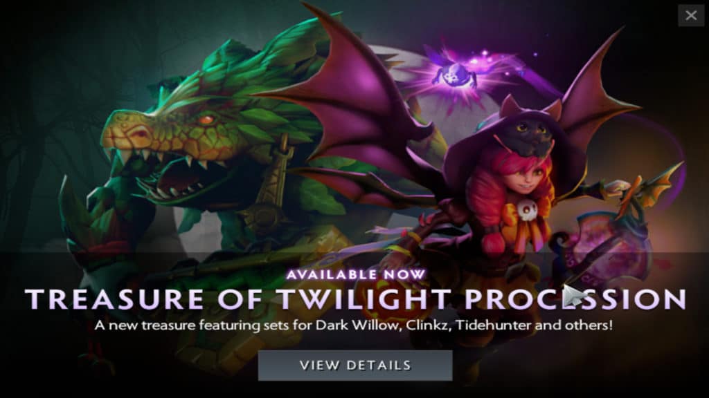 Dota 2: New Chest Treasure of the Twilight Procession Released