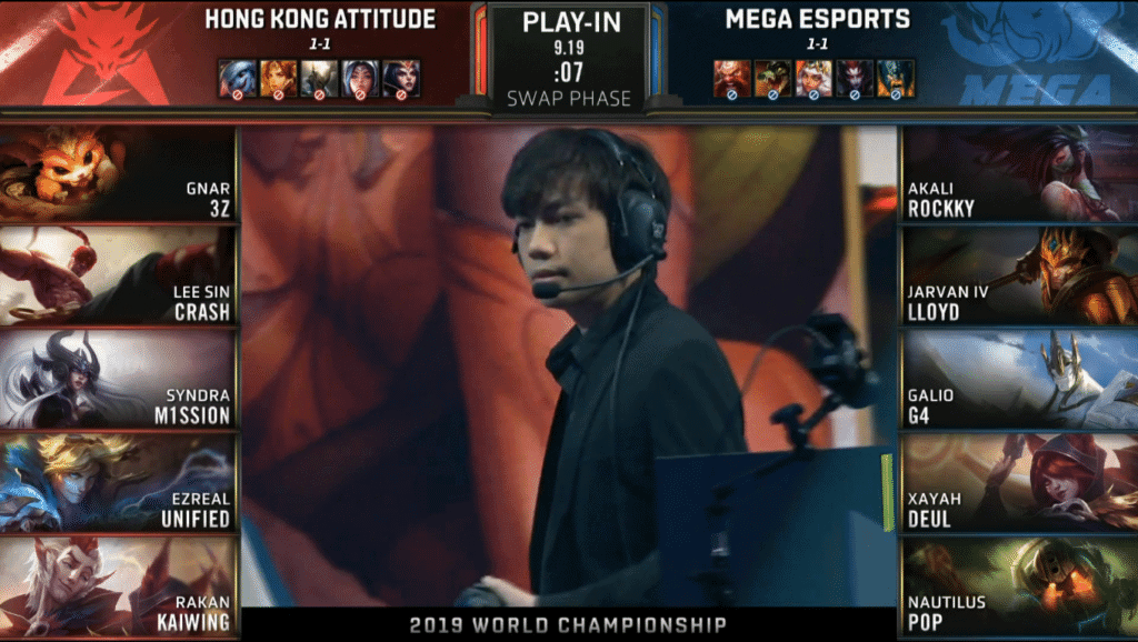 LoL Worlds 2019 Play In Groups Day 4 HKA v MG