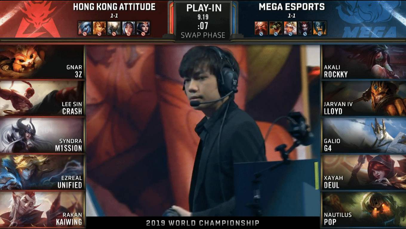 LoL Worlds 2019 Play In Groups Day 4 HKA v MG
