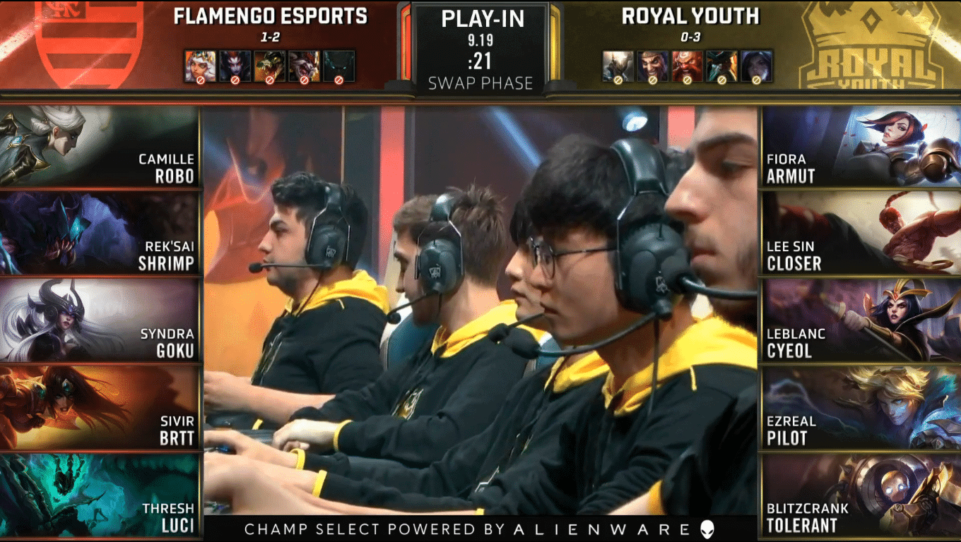 LoL Worlds 2019 Play In Groups Day 4 FLA RYL