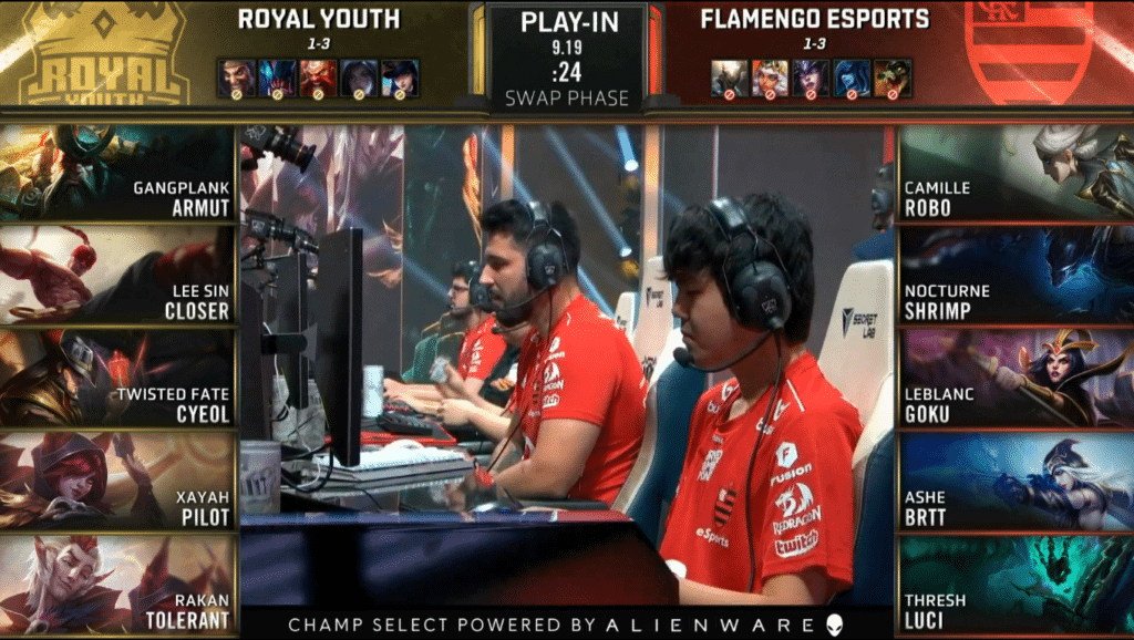 LoL Worlds 2019 Play In Groups Day 4 RYL FLA