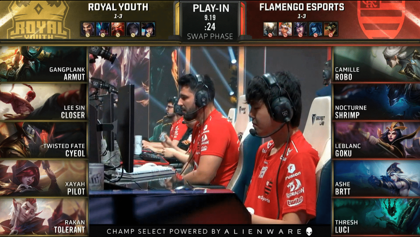 LoL Worlds 2019 Play In Groups Day 4 RYL FLA