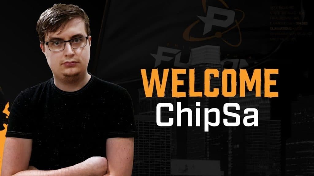 Overwatch: Philadelphia Fusion Sign Doomfist Streamer ChipSa