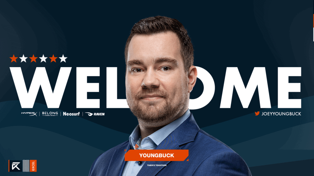 League of Legends: Excel Esports Finds New Coach in Joey “YoungBuck” Steltenpool