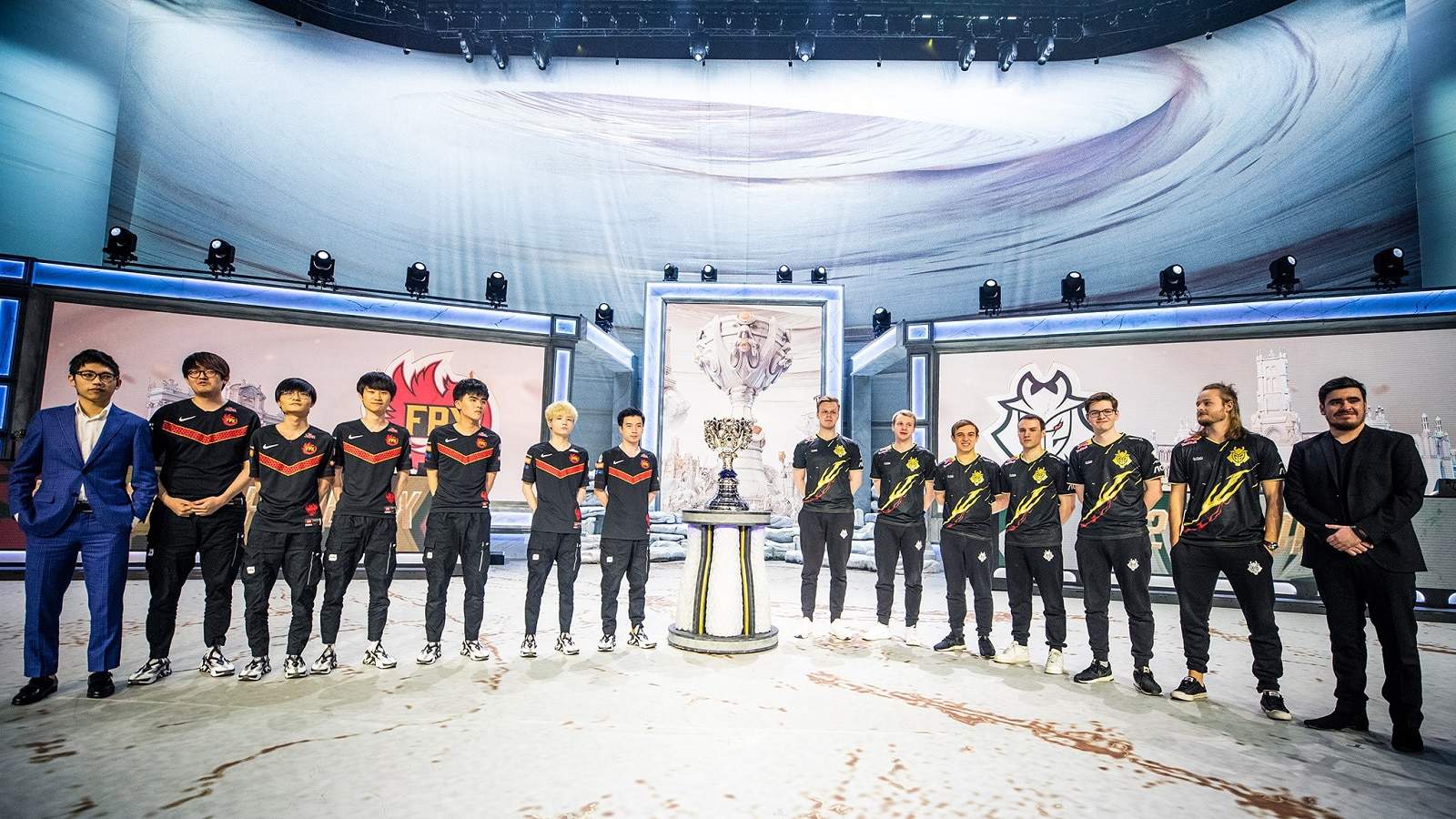 LoL Worlds 2019 Finals FunPlus Phoenix FPX G2 Esports