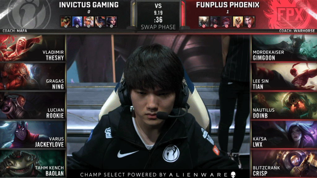 LoL Worlds 2019 Semifinal IG FPX Game 2