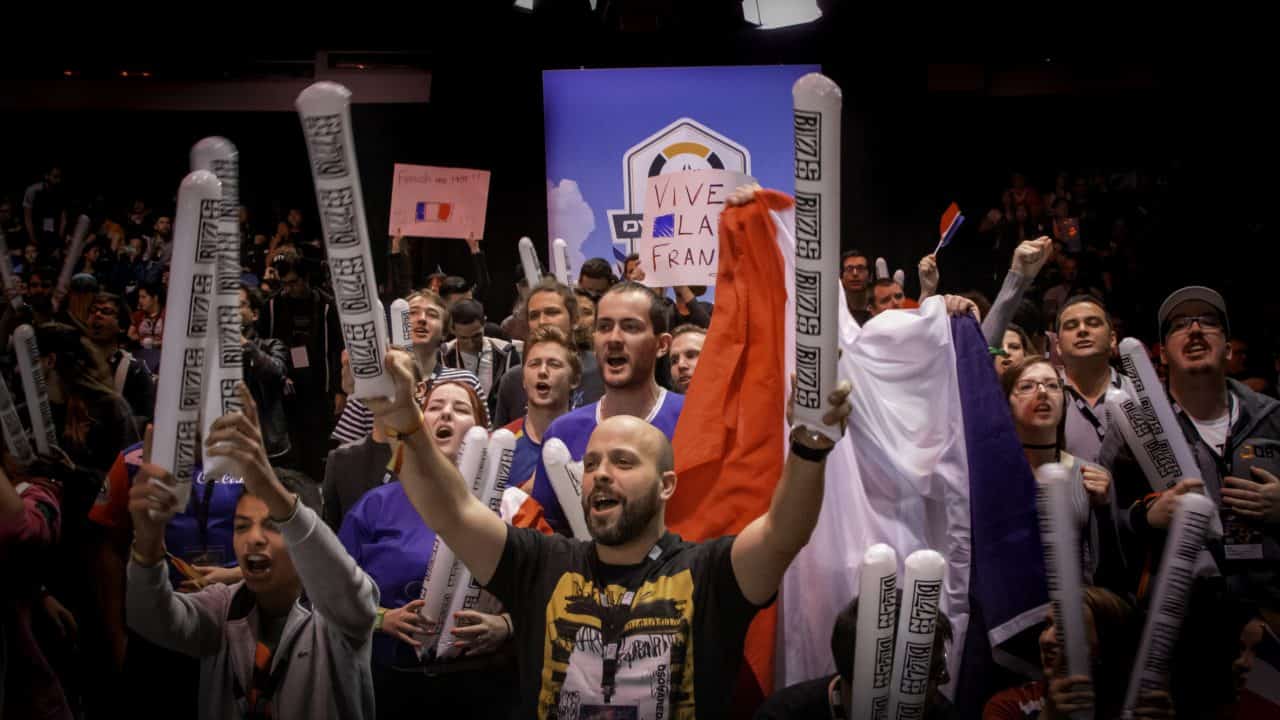 French Fans at the OWWC 2019