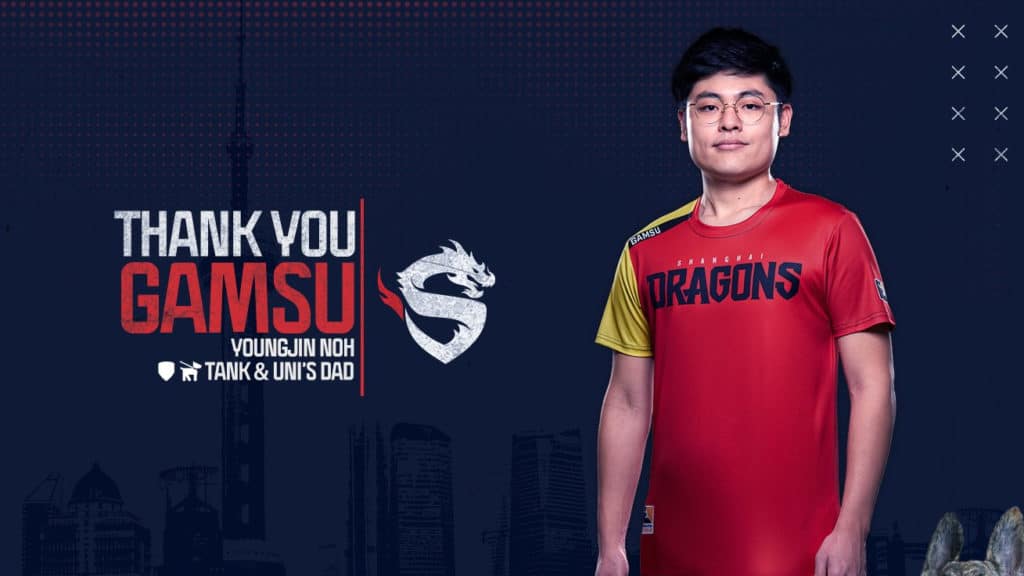 Overwatch: Shanghai Dragons trades Gamsu to Dallas Fuel