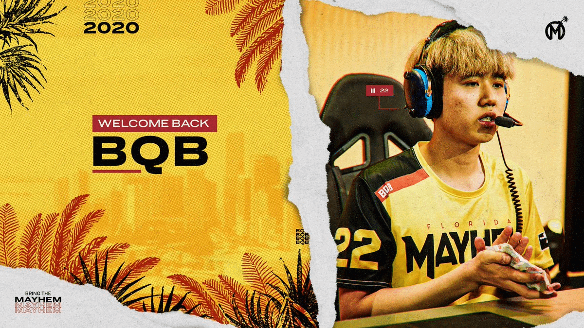 Sangbum “BQB” Lee getting ready to start a game