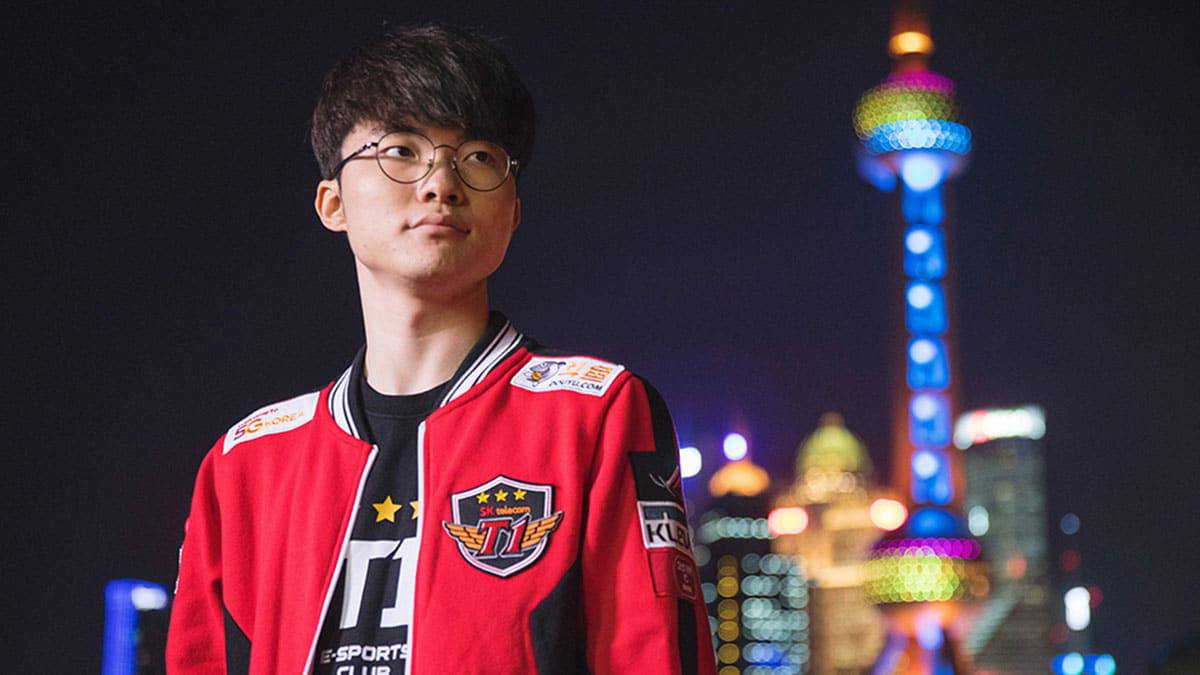 SKT T1 Faker LoL