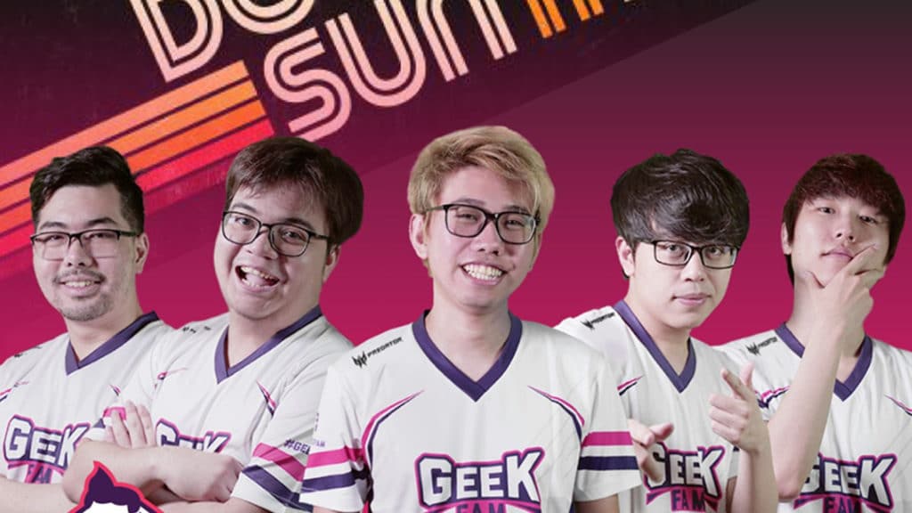 Dota 2: Roster Changes in Geek Fam