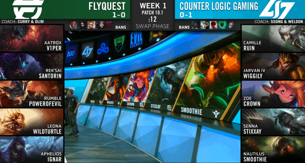 FLY v CLG LCS spring 2020 week 1 day 2