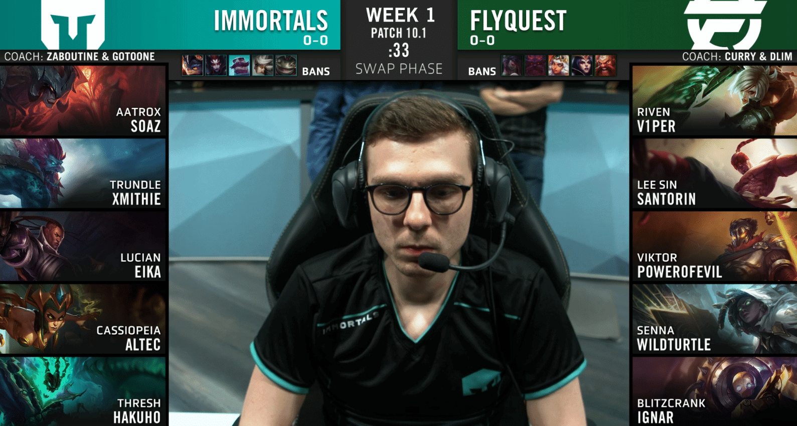 IMT v FLY LCS Spring 2020 week 1 day 1