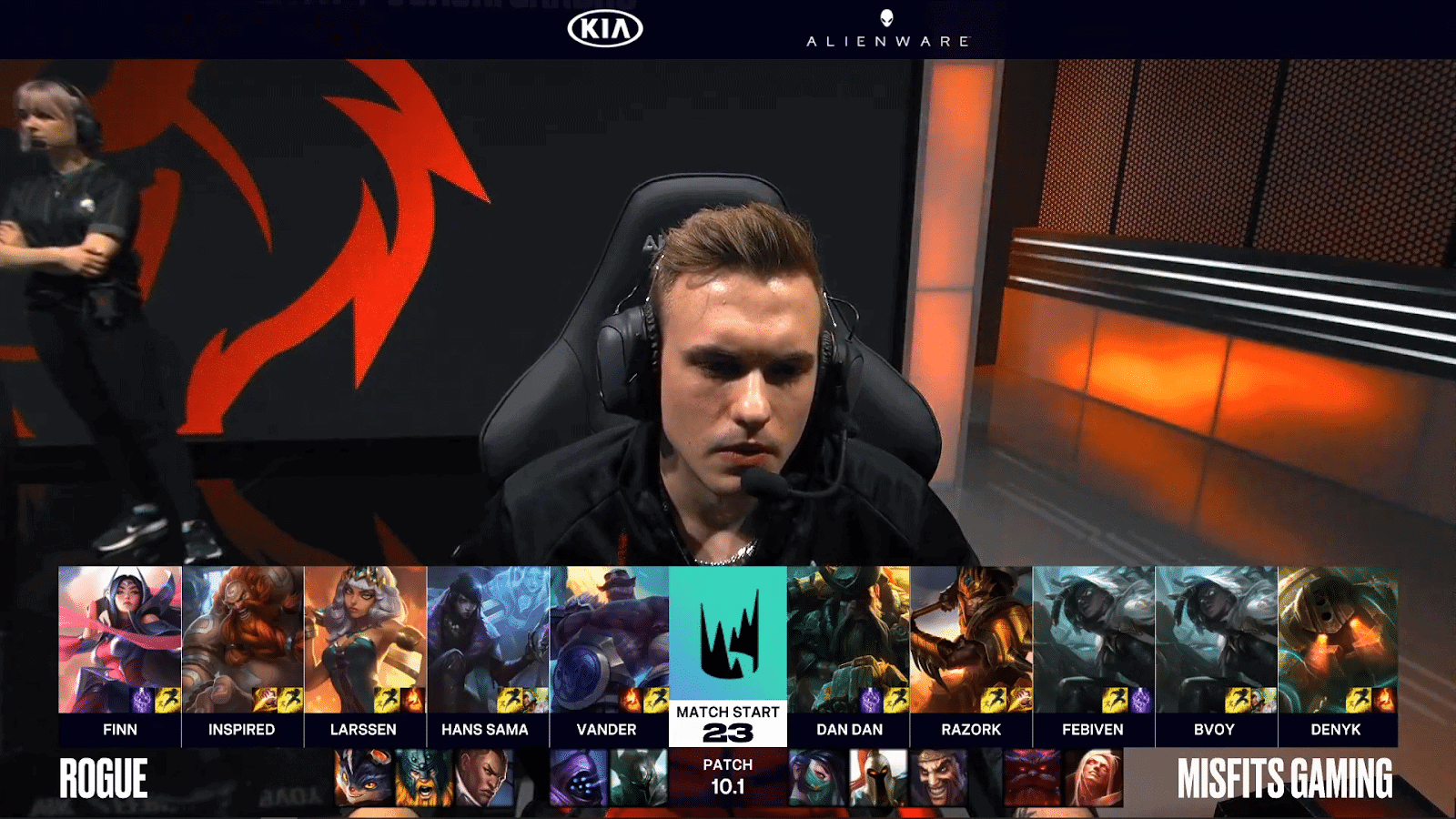 Rogue vs Misfits Gaming LEC Spring 2020 Week One Day One