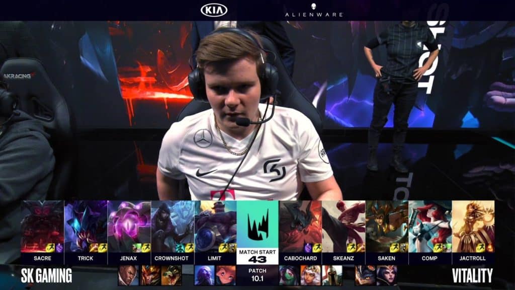 SK Gaming vs Vitality LEC Week One Day One