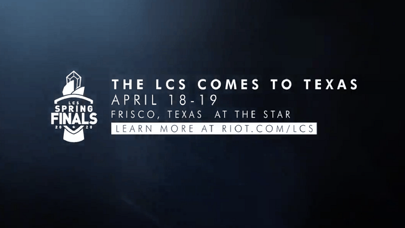 Put on Your Cowboy Hats the LCS Spring Finals is Heading to Texas
