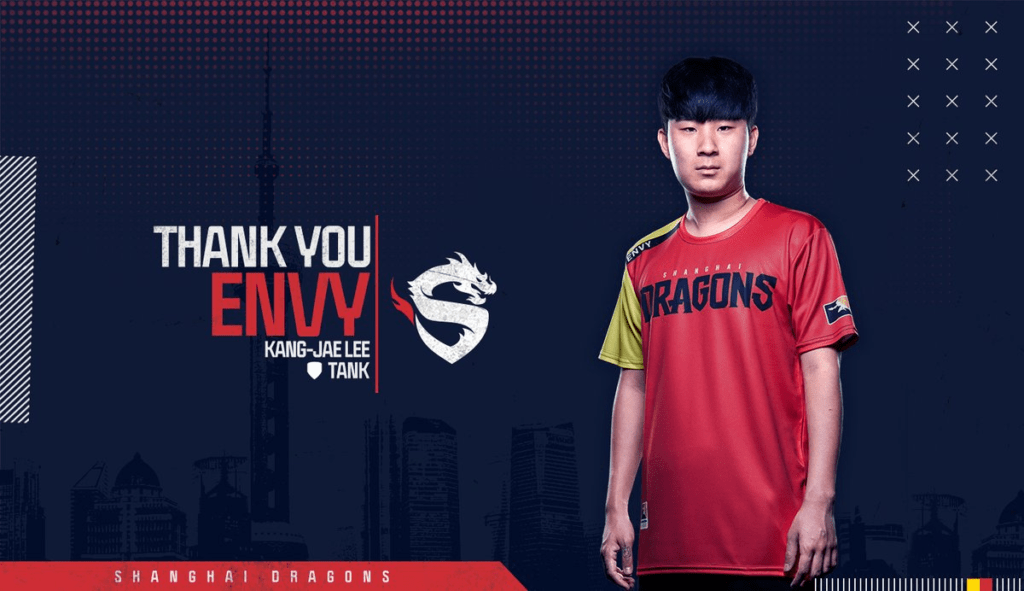 Overwatch: Shanghai Dragons replaces Envy with Fearless