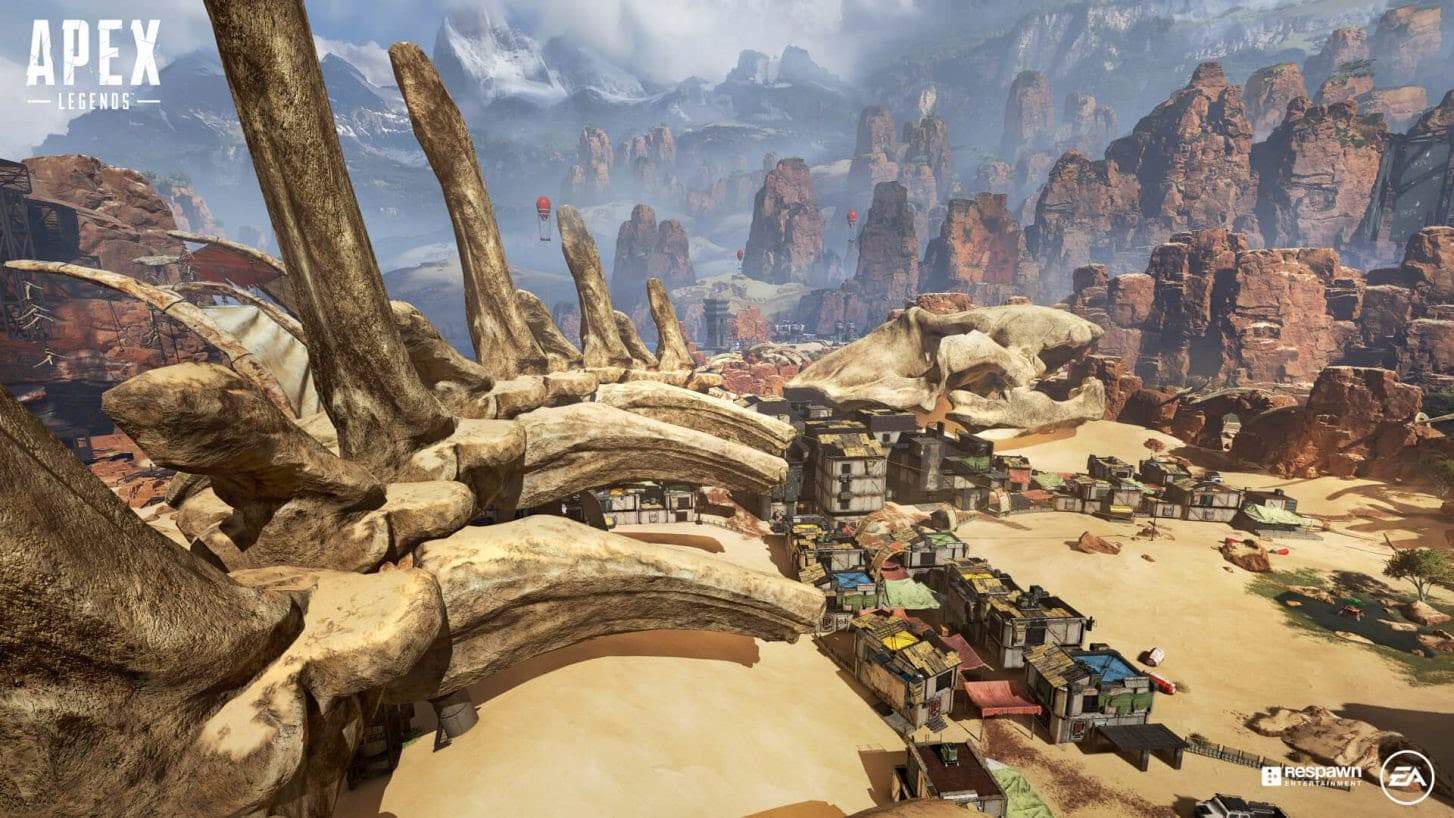 Apex Legends King's Canyon Skull Town