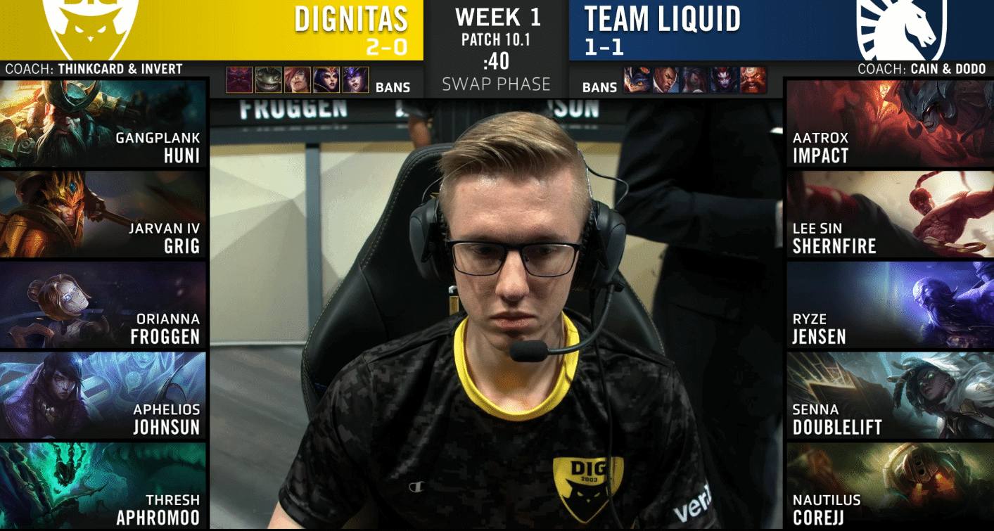 DIG v TL LCS LoL week two day one