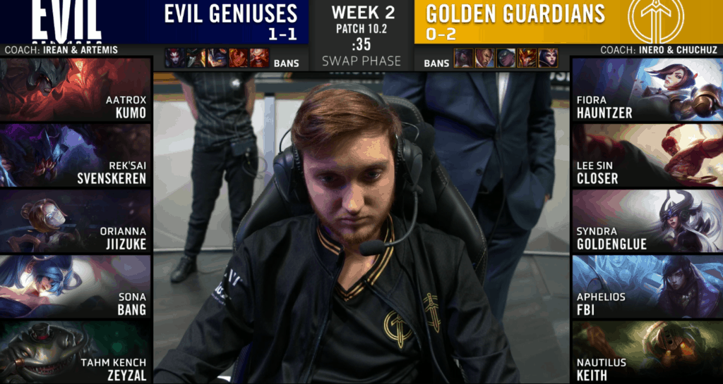EG v GG LoL LCS spring 2020 week two day one