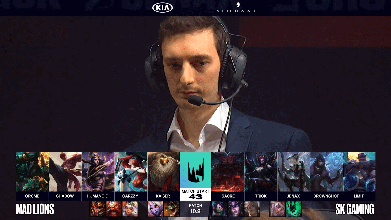 League of Legends LEC spring split 2020 MAD Lions vs SK Gaming