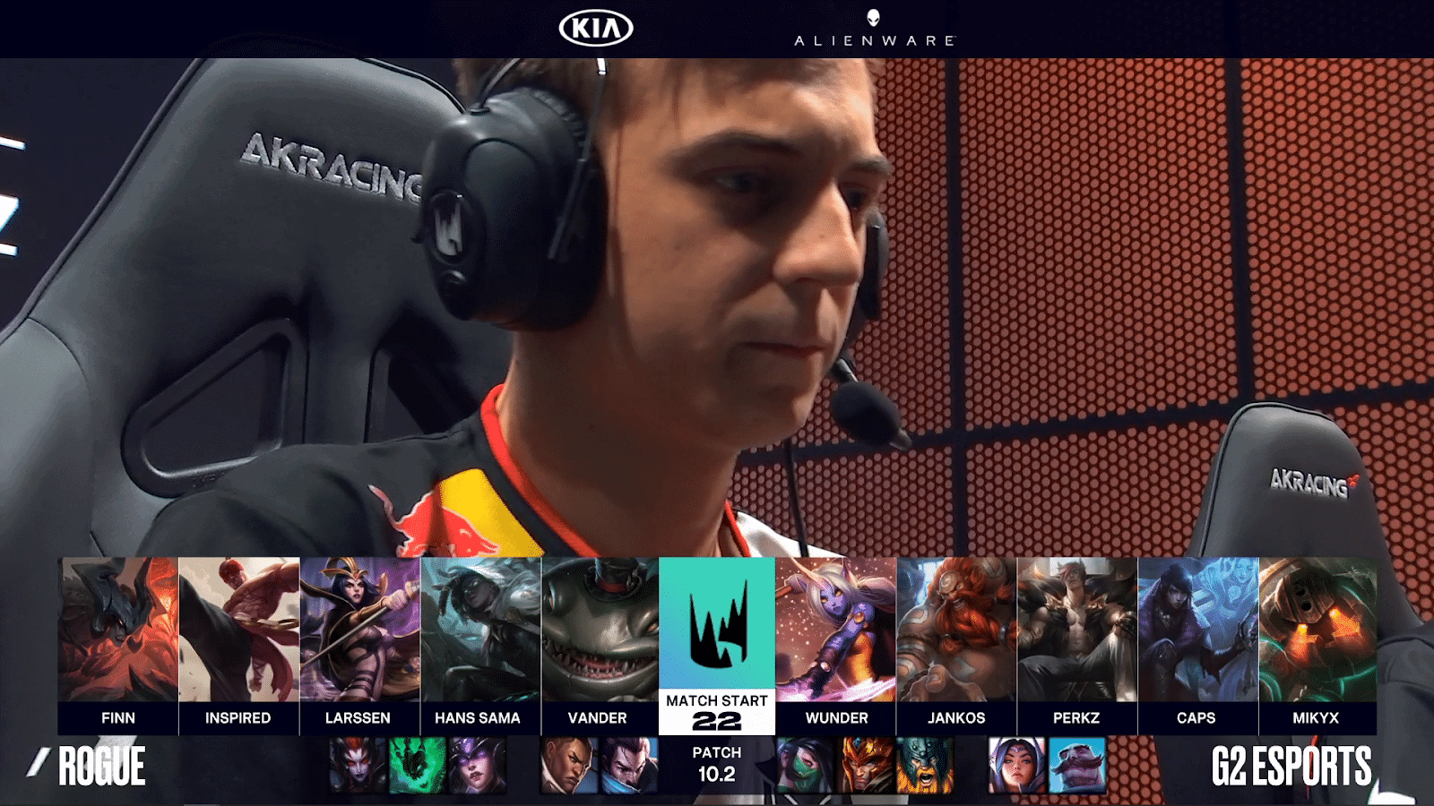 League of Legends LEC spring split 2020 Rogue vs G2 Esports