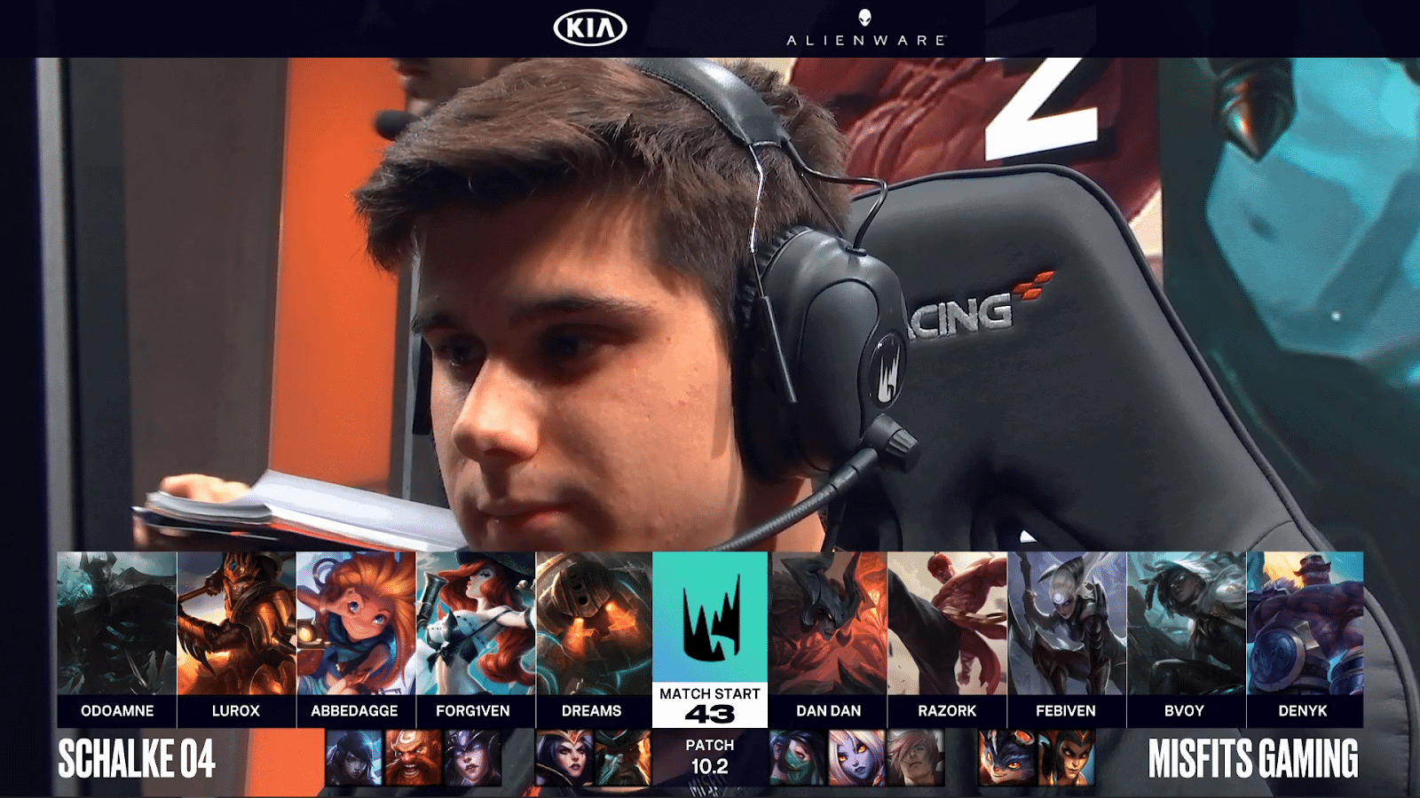 League of Legends LEC spring split 2020 Schalke 04 vs Misfits Gaming