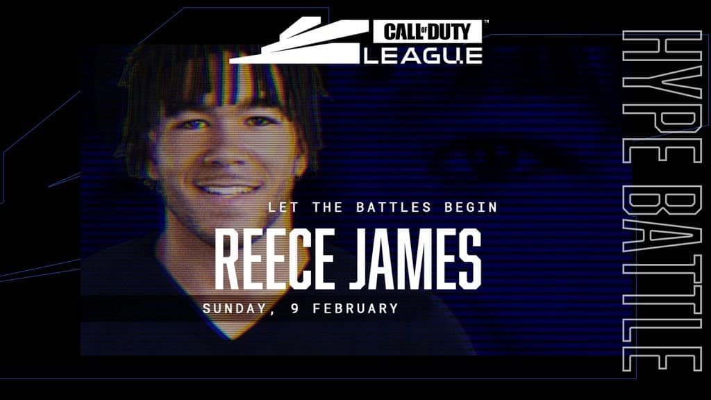 Chelsea Full Back Reece James to Compete in Call of Duty Show Match in London