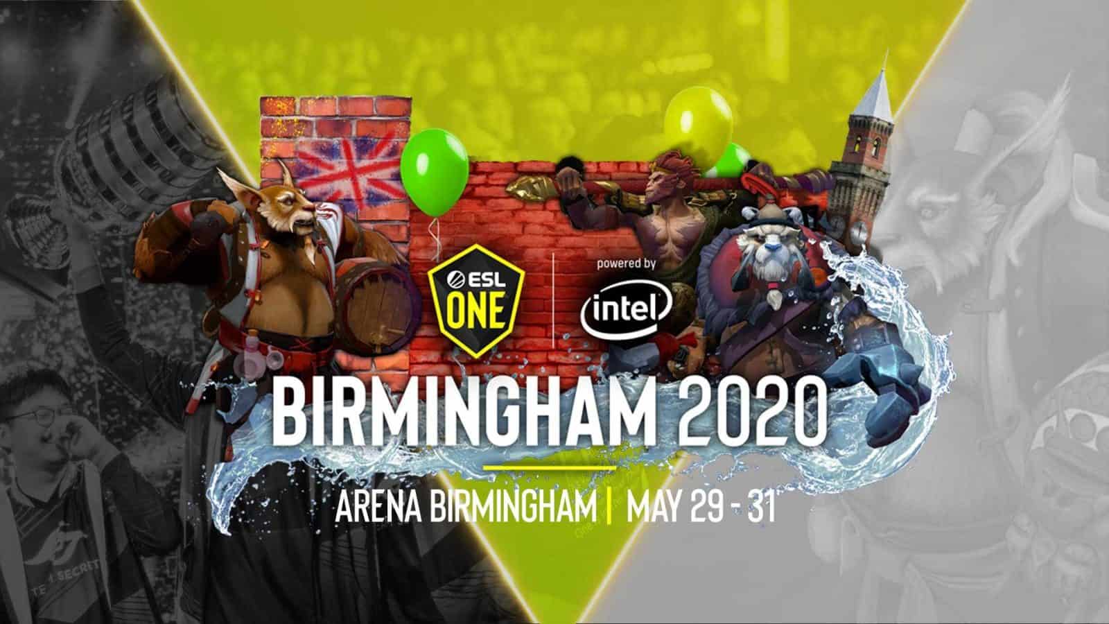 Dota 2: ESL One Birmingham Moves Online, Open Qualifiers Start May 8