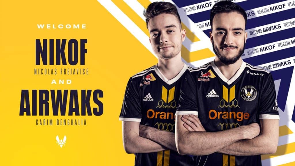 Fortnite: Airwaks and Nikof Leave Solary to Join Team Vitality