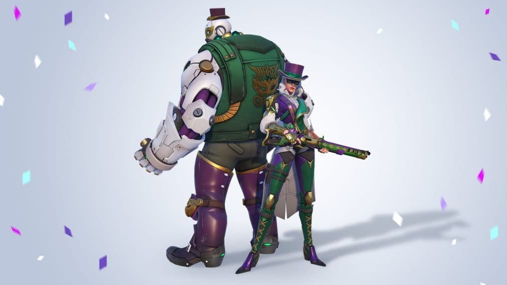 New Overwatch Event: Mardi Gras Challenge