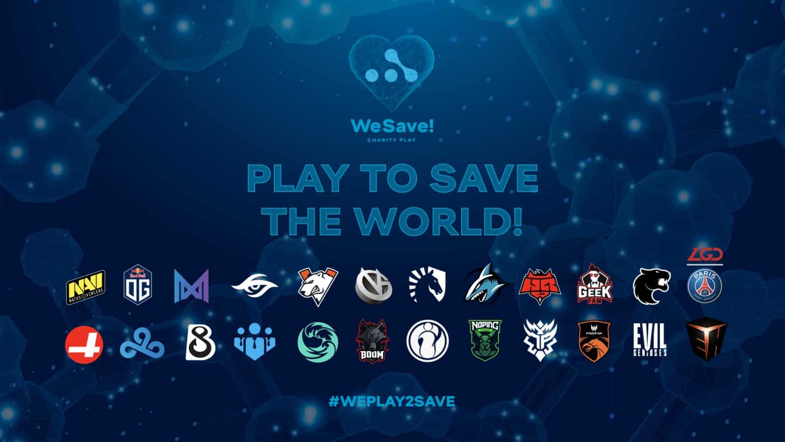 Dota 2: WePlay! to Host WeSave! Charity Play with CEPI and GlobalGiving