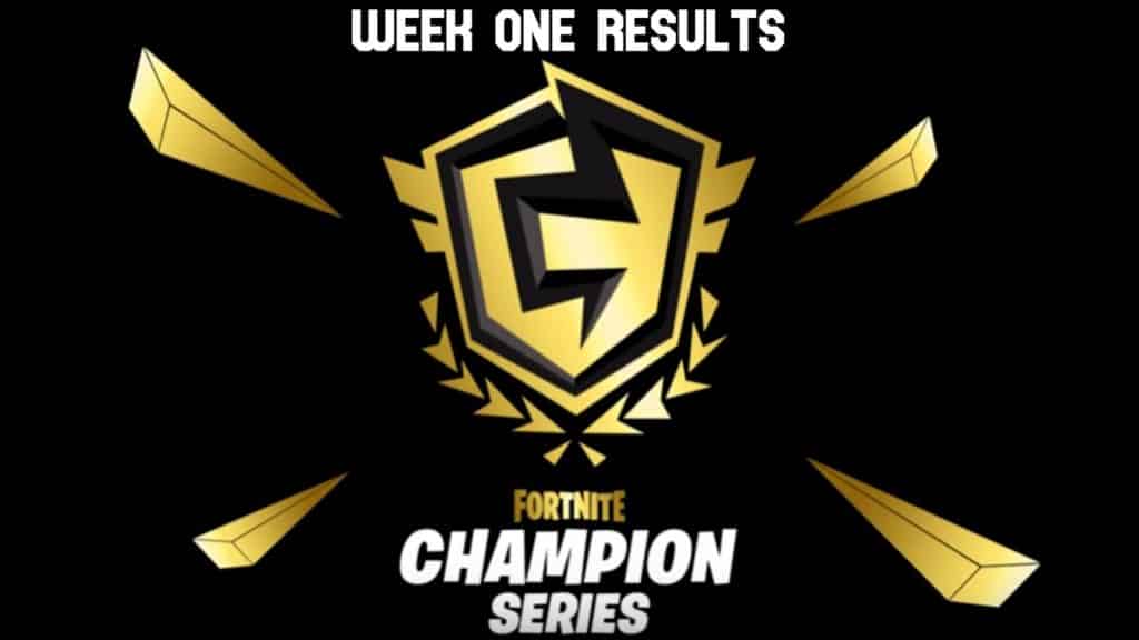 Fortnite Champion Series Complete Week 1 Results