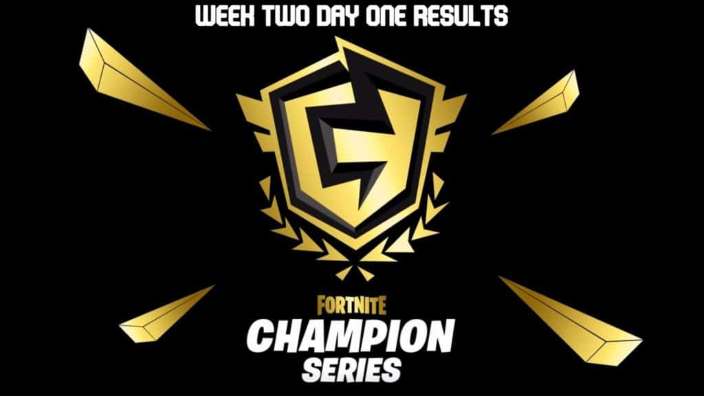 Fortnite Champion Series Week Two Day One Results