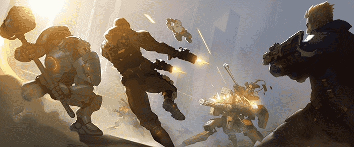 Overwatch Soldiers Shooting