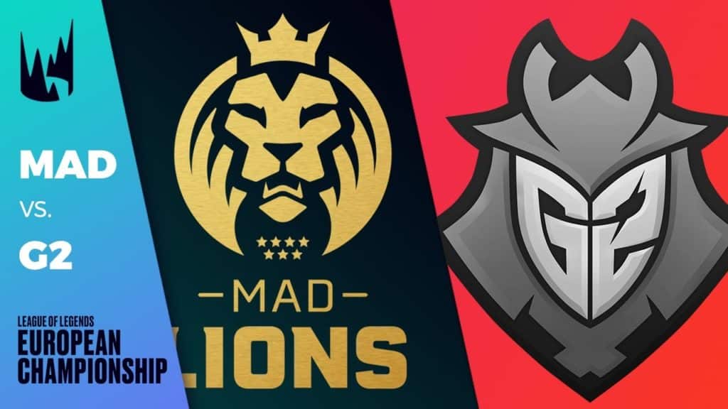 League of Legends: MAD Lions Upset G2 Esports in LEC Playoffs