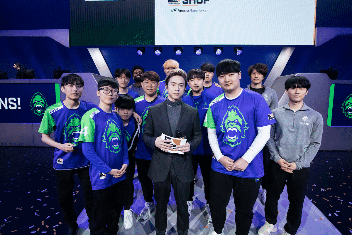 Vancouver Titans Overwatch league team Pajion