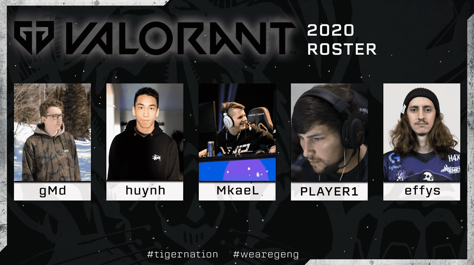 Gen.G Esports Valorant Roster