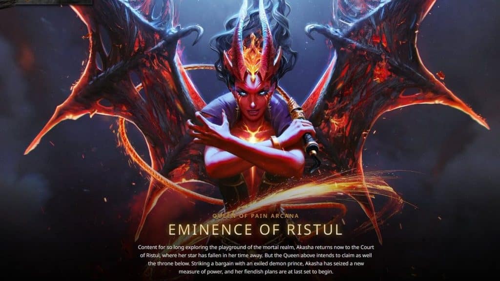 Dota 2: Queen Of Pain’s Arcana Is Here