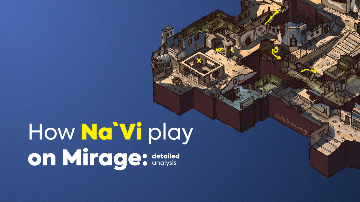 CS:GO: Breaking Down Natus Vincere’s Mirage; 7 features