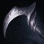A sickle called Cull, an item from League of Legends