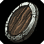 A wooden shield called Doran's Shield, an item from League of Legends