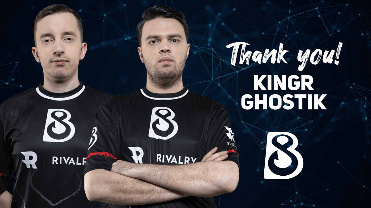 Dota 2: KingR And Ghostik Leave B8