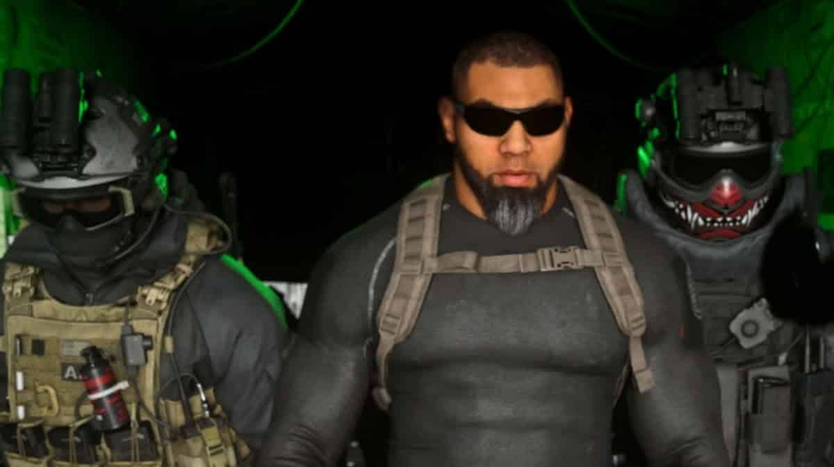 A screenshot from the new Season 5 Warzone trailer