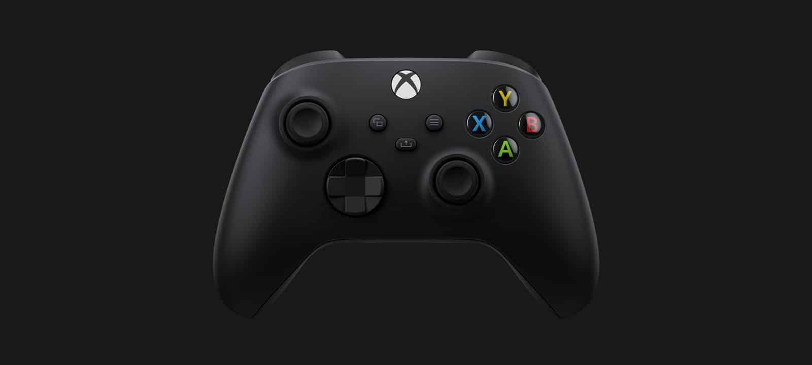 The Xbox Wireless Controller in black
