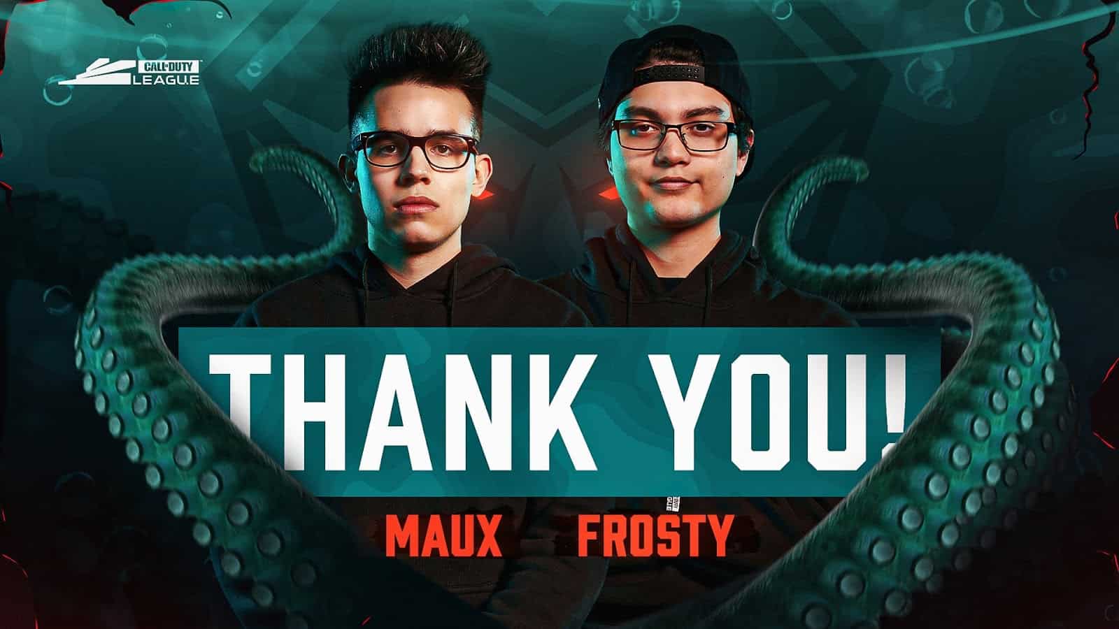 Call of Duty: Frosty And Maux Released By The Florida Mutineers