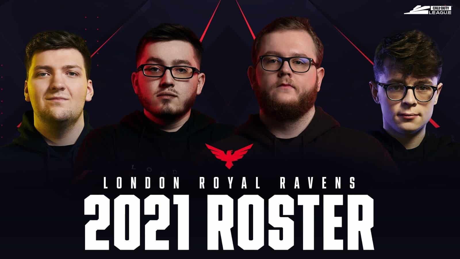 Zer0, Dylan And Alexx Join Seany On London Royal Ravens For 2021 Call of Duty League Season