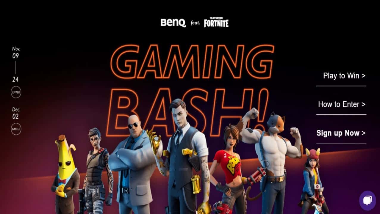 Fortnite: How To Win A New BenQ Gaming Monitor